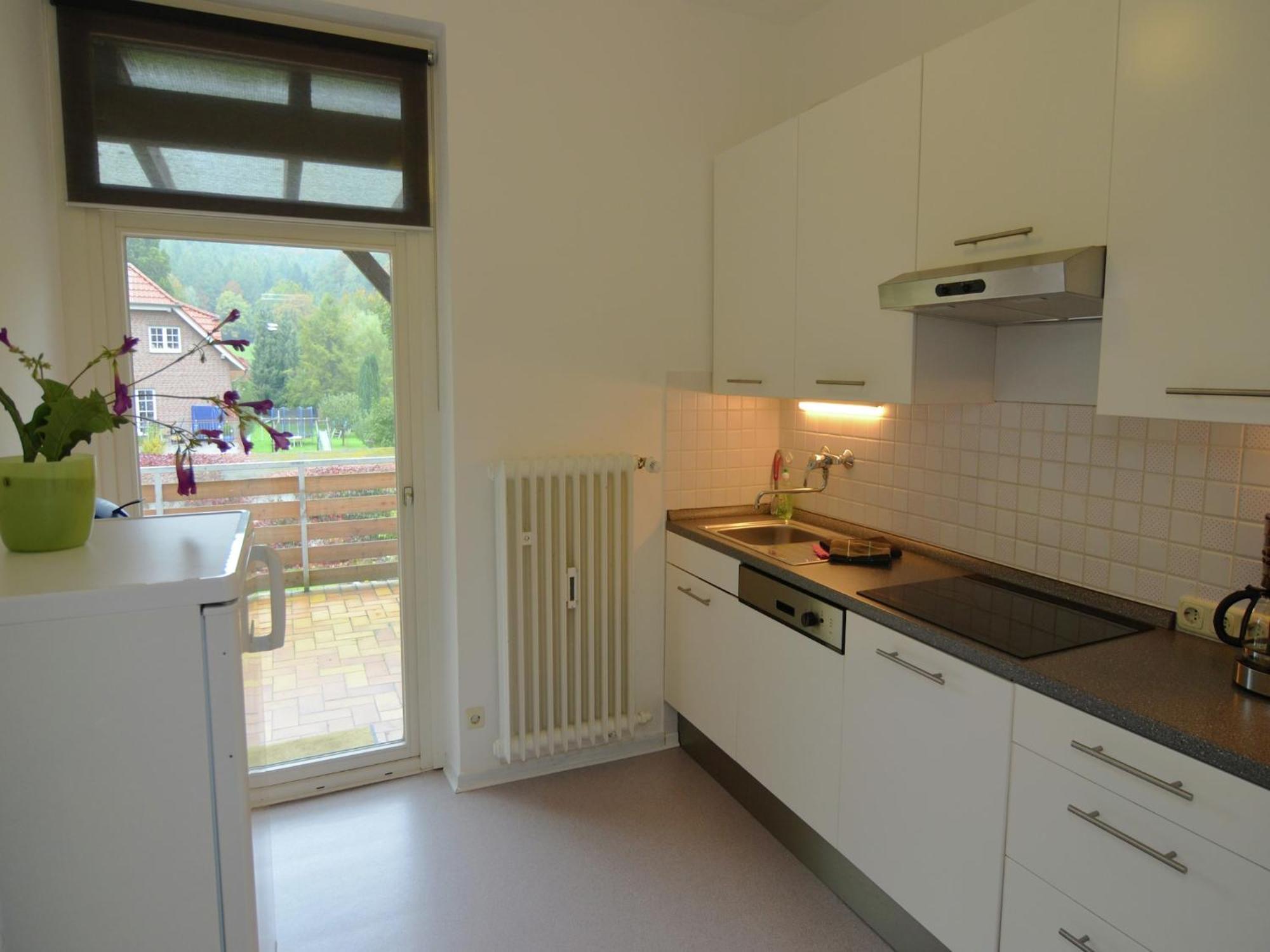 Spacious Apartment In Weser Uplands With Garden Bad Pyrmont Eksteriør billede